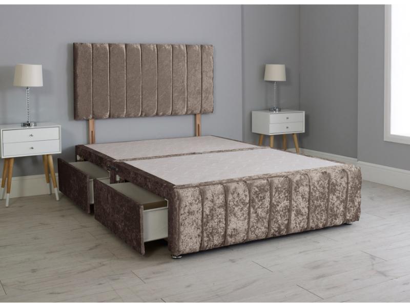 Divan bed with headboard and deals footboard